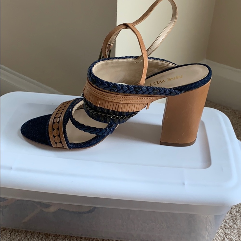 Nine West ankle strap sandals